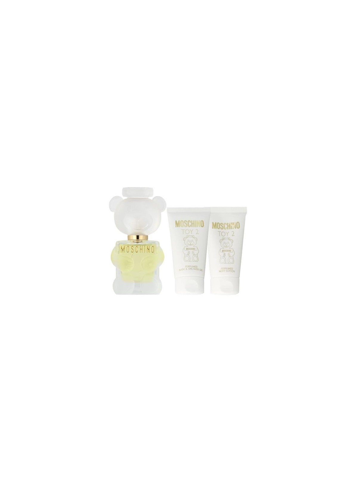Moschino Toy 2 Giftset 150ml eau de parfum Spray 50ml-Body Lotion 50ml-Shower Gel 50ml