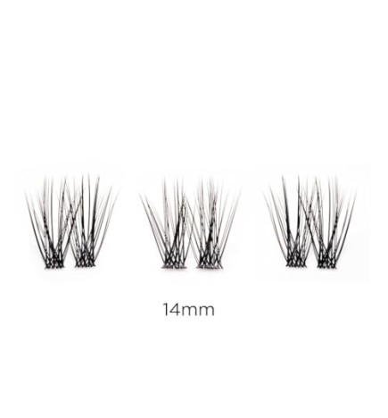 Sosu Ciglia individuali Agenda nascosta 14 mm Ciglia individuali complementari donna
