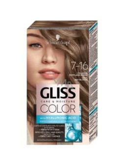 GLISS Color Care  Moisture tintura permanente per capelli 716 Biondo Cenere Freddo