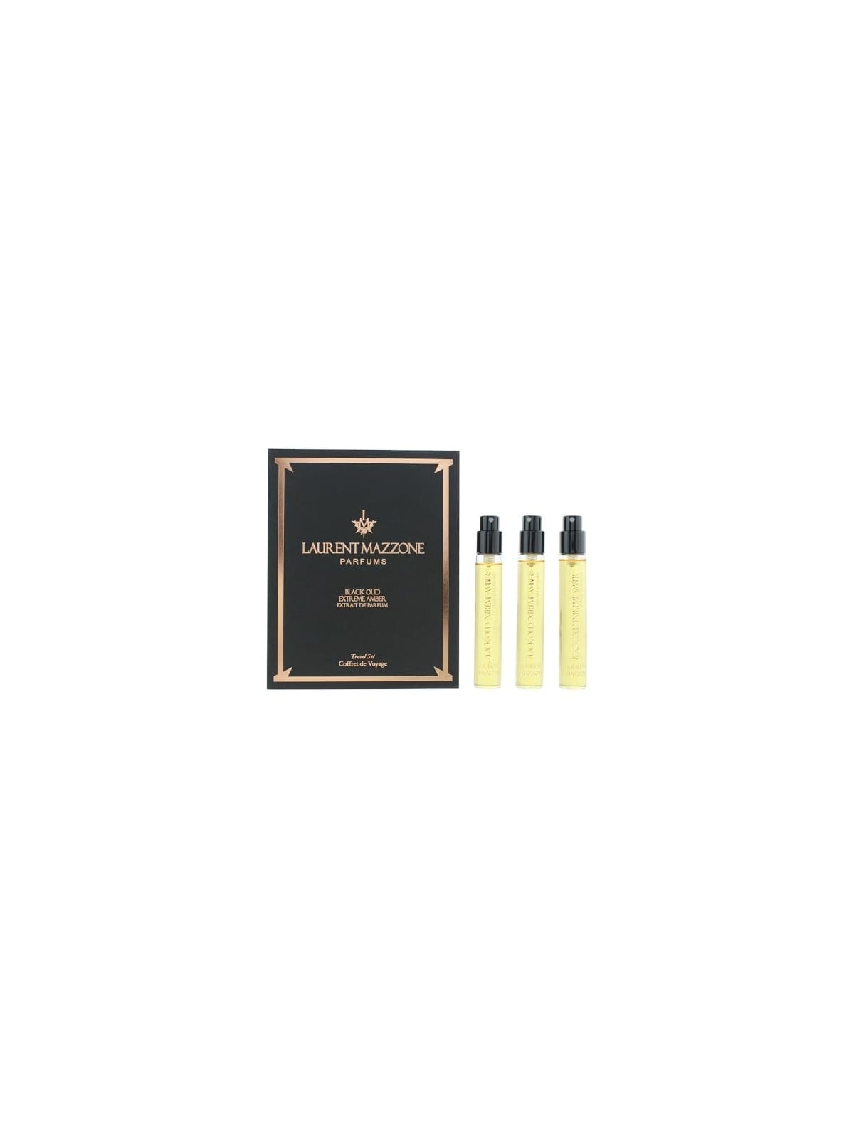 Laurent Mazzone Black Oud Extreme Ambra Estratto di Profumo 15ml Unisex