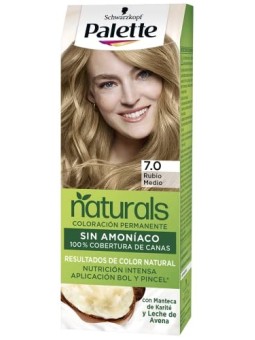 Palette NATURAL tinta 70biondo medio 1 unit donna