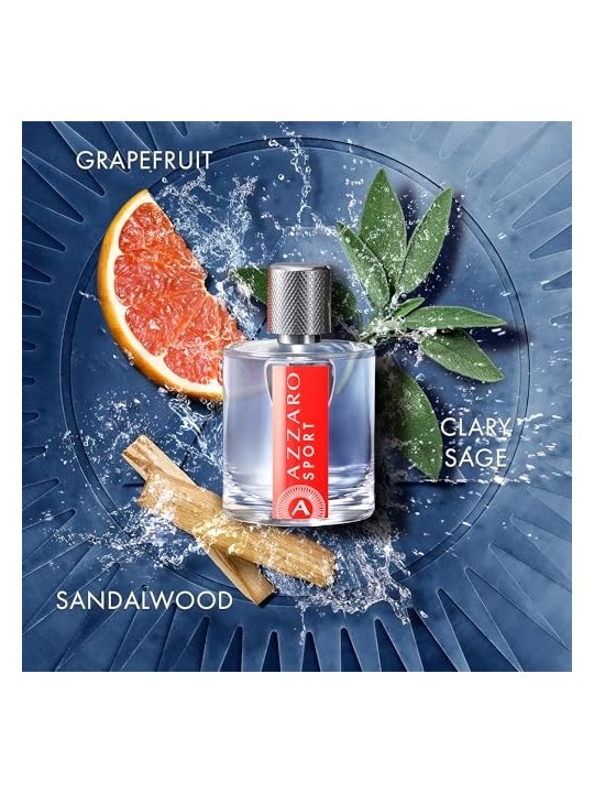 Azzaro Sport eau de toilette Spray 100ml