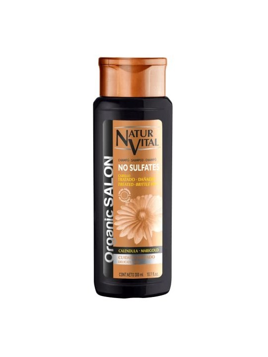 Natur Vital ORGANIC SALON shampoo senza solfati cura delicata 300ml unisex