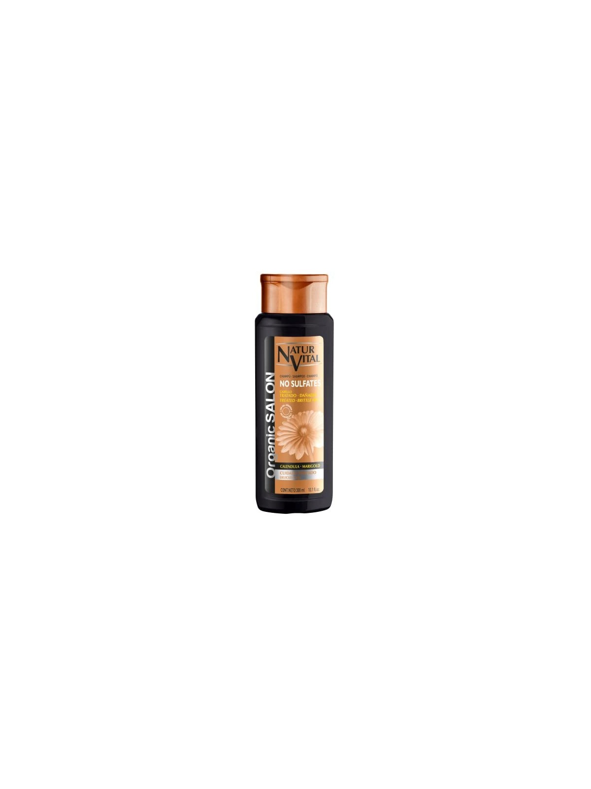 Natur Vital ORGANIC SALON shampoo senza solfati cura delicata 300ml unisex