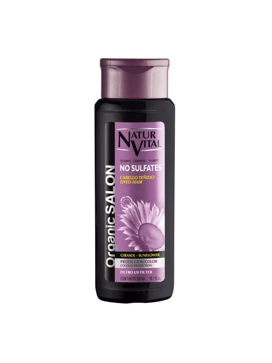 Natur Vital ORGANIC SALON shampoo senza solfati protezione colore unitV 300ml unisex