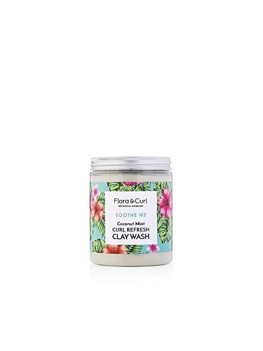 Rinfresca ricci con argilla di cocco e menta 260 gr donna