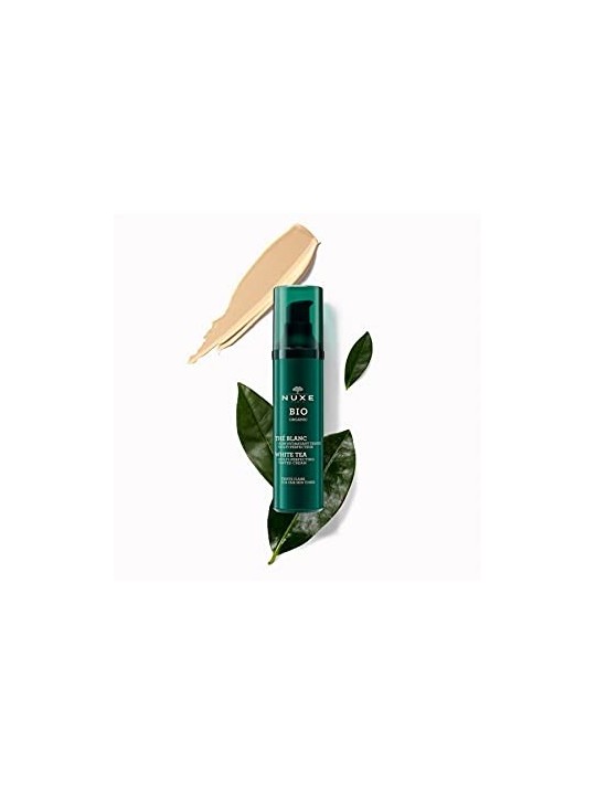 Nuxe Crema Colorata Bio Organic al T Bianco Crema quotidiana per la pelle donna 50ml Claire