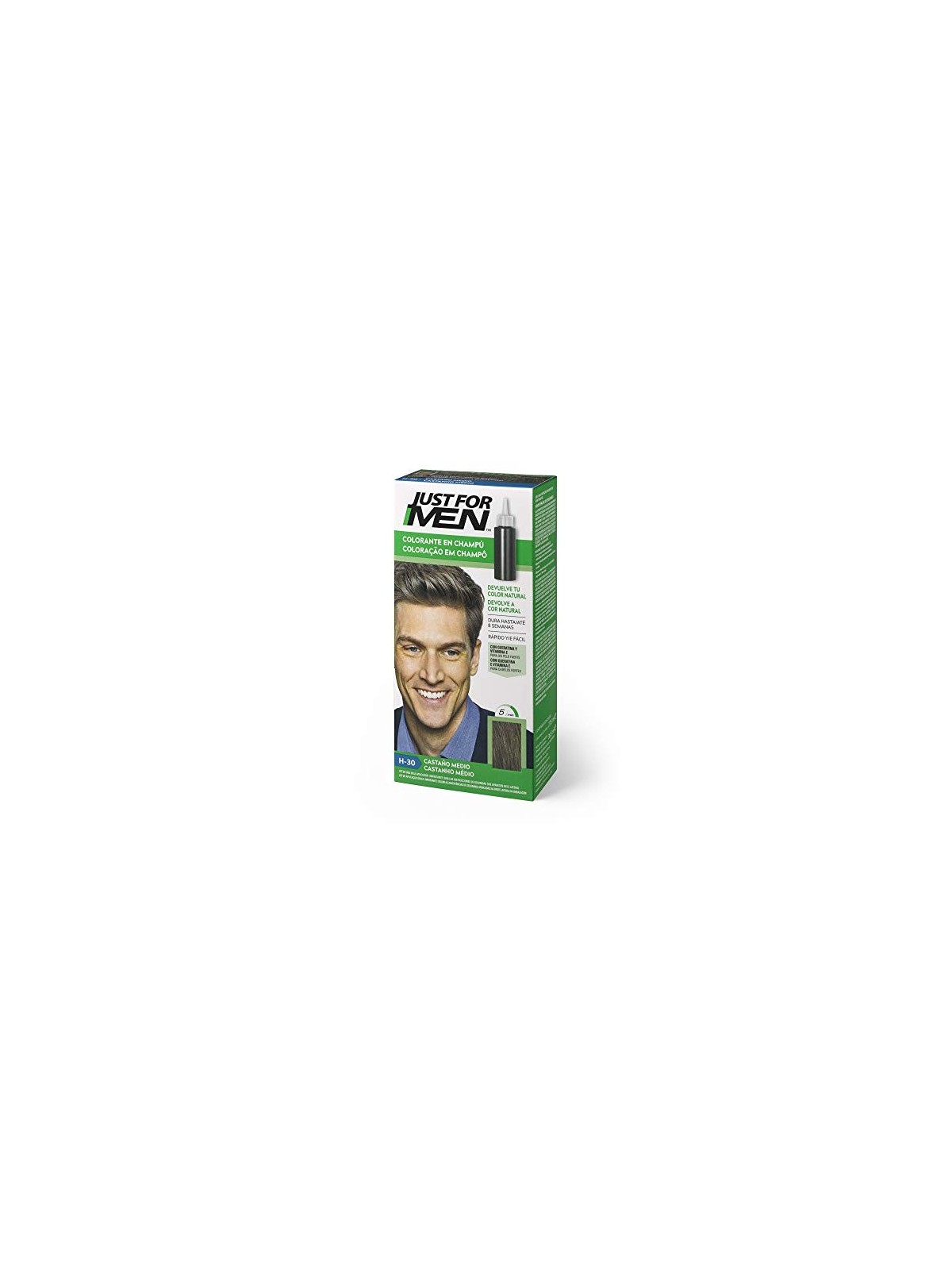 Just For Men COLORANTE Shampoo Castano Medio 30ml
