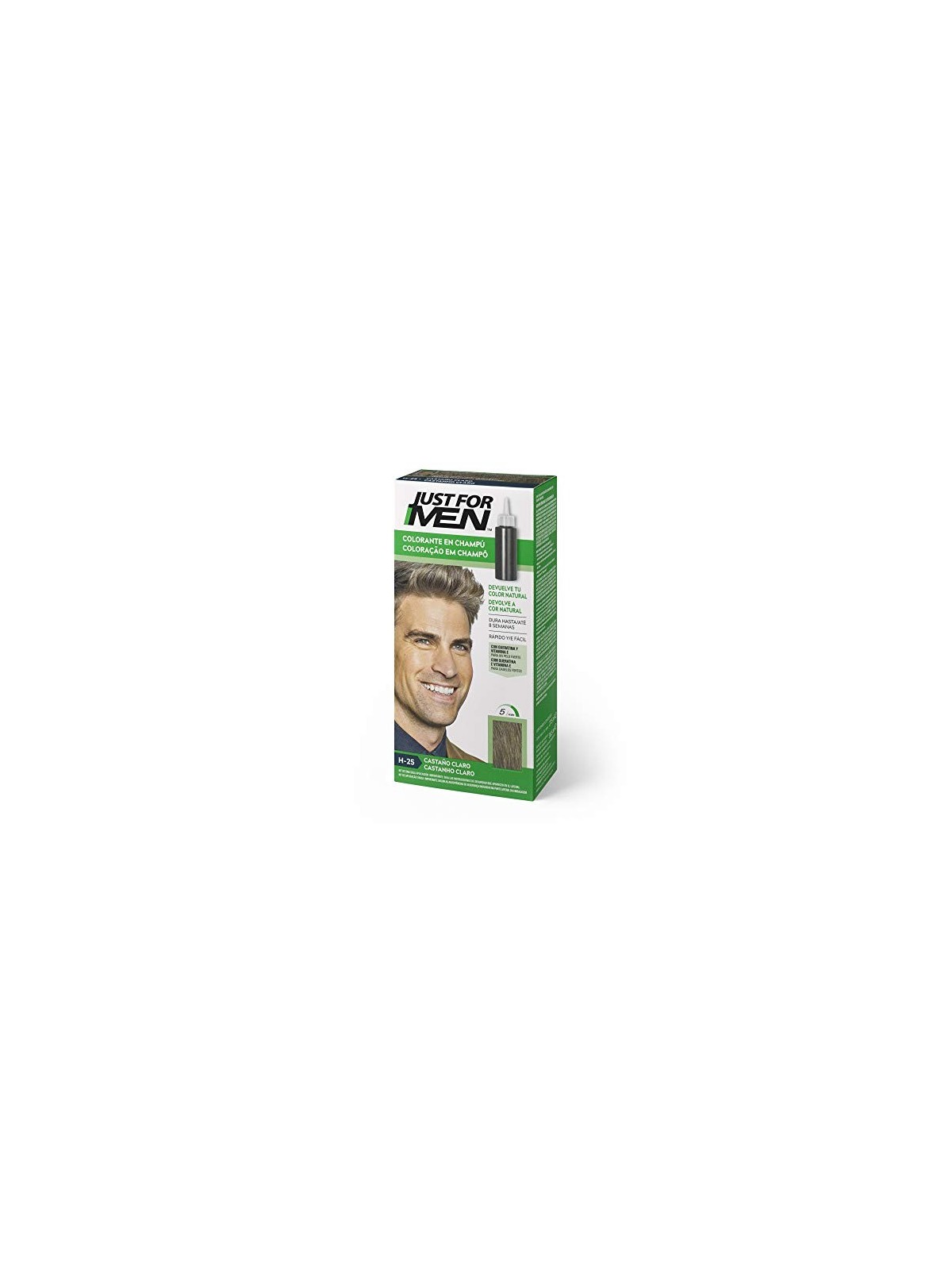 Just For Men LIGHT BROWN COLORANT shampoo 30ml