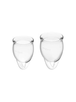 SET Feel Confident coppette mestruali 15ml 20ml Trasparente