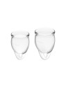 SET Feel Confident coppette mestruali 15ml 20ml Trasparente