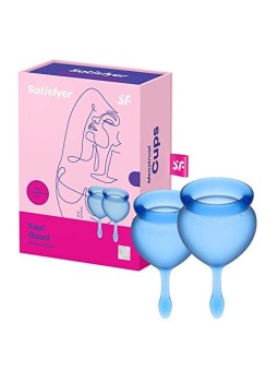 SET Feel Good coppette mestruali Dark Blue 15ml 20ml