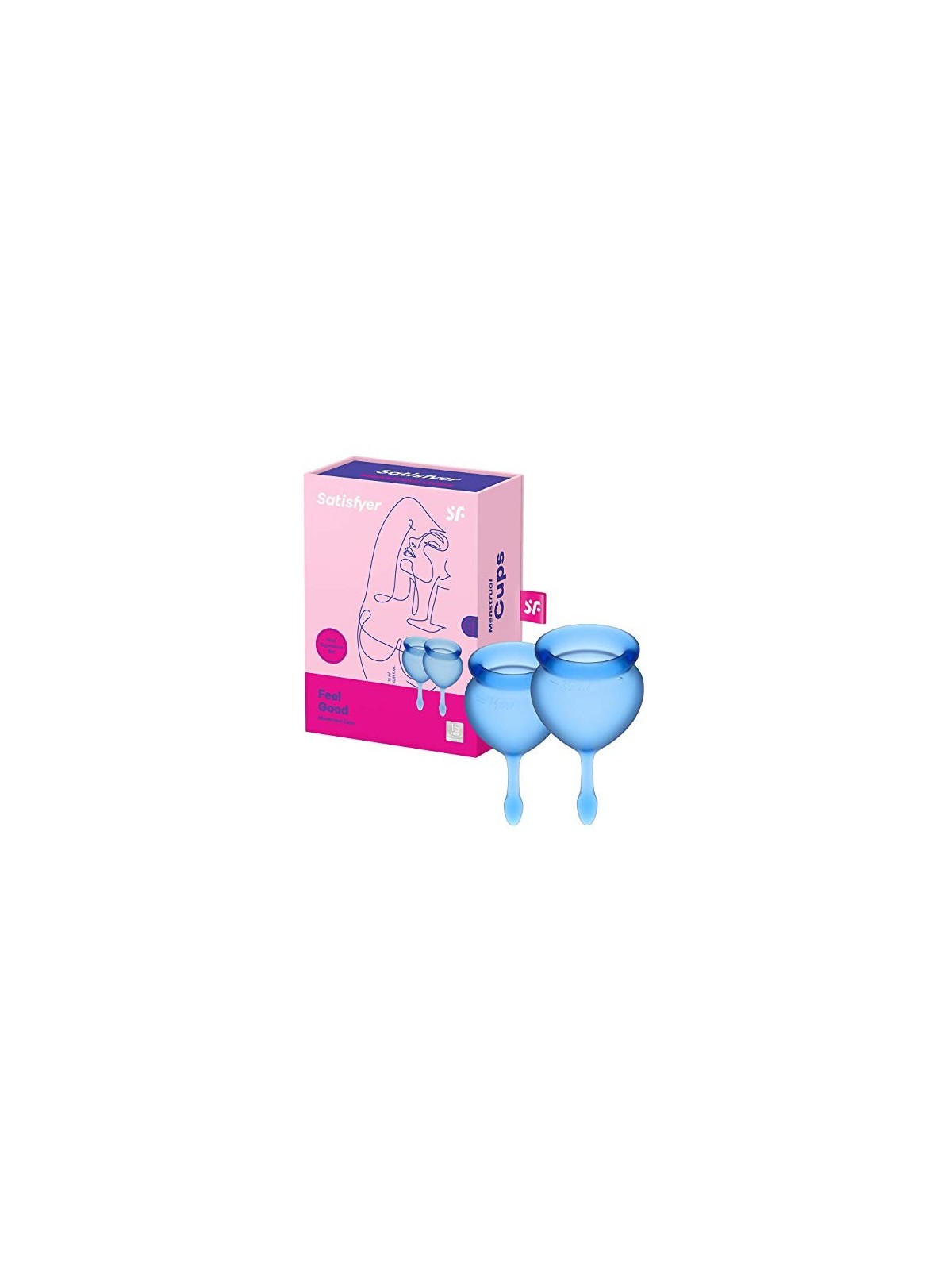 SET Feel Good coppette mestruali Dark Blue 15ml 20ml