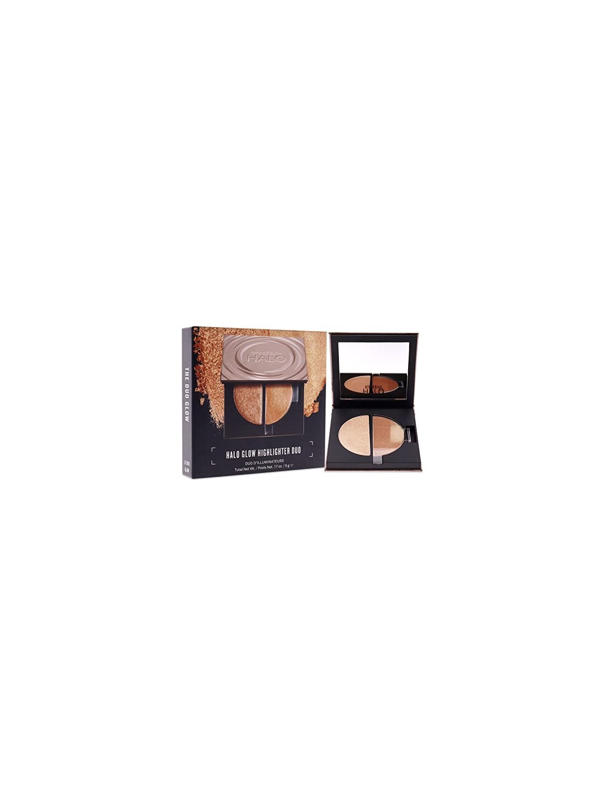 Smashbox Halo Healthy Glow Palette Illuminante Evidenziatore Perla Dorata 5 g donna