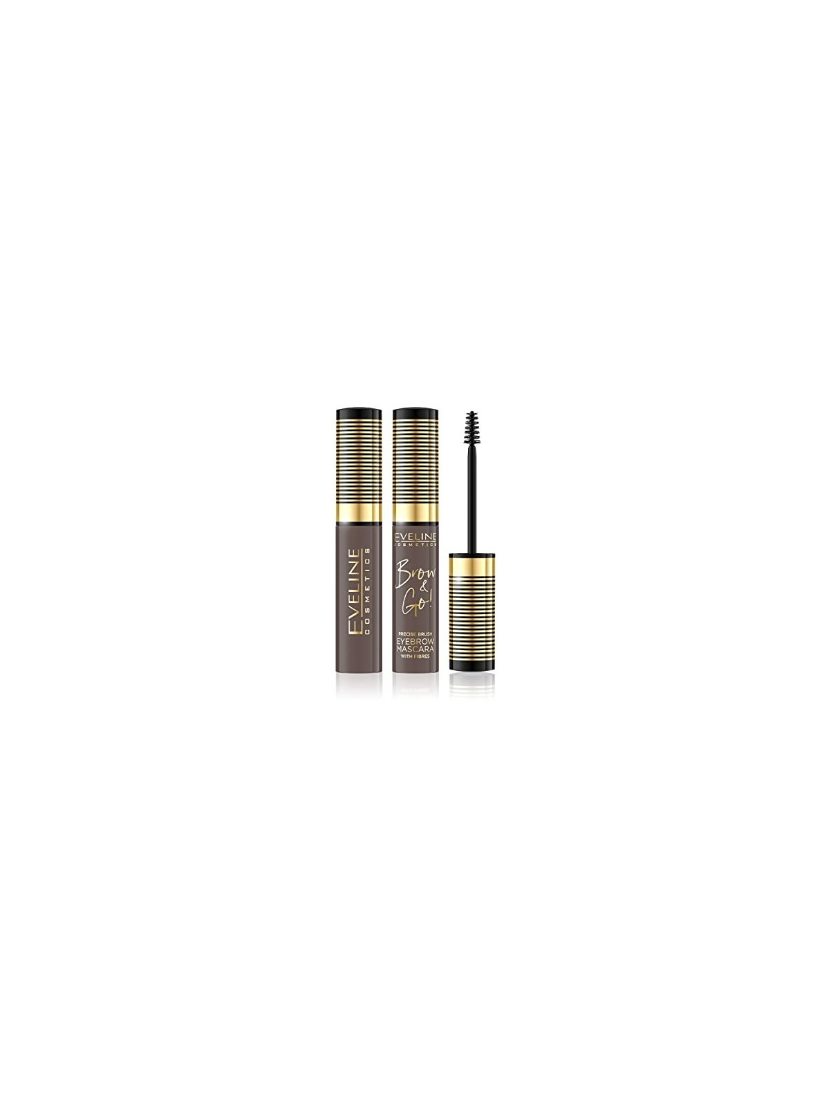 Eveline Cosmetics Sfoglia e vai Mascara per sopracciglia Gel per modellare le sopracciglia 6 ml donna 0ml 01 Light Brown