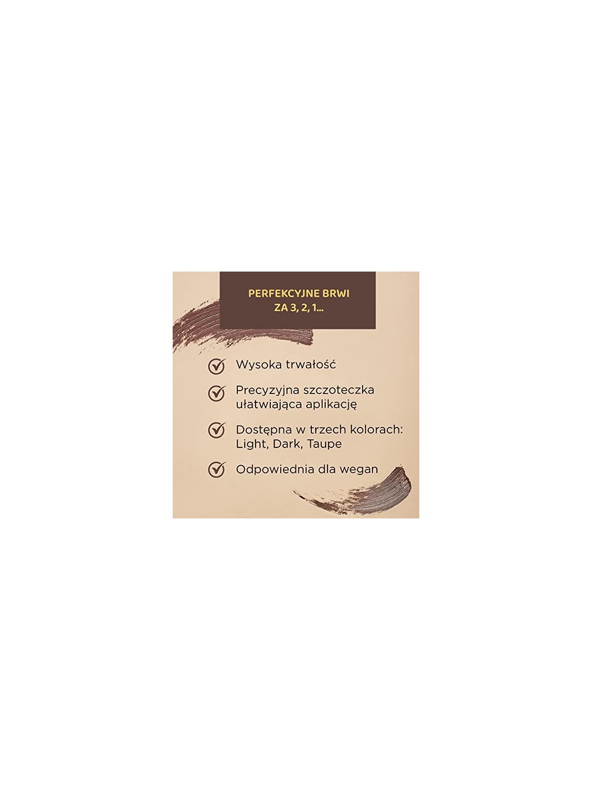 Eveline Cosmetics Sfoglia e vai Mascara per sopracciglia Gel per modellare le sopracciglia 6 ml donna 0ml 01 Light Brown