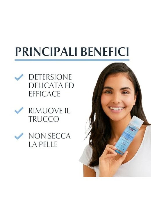 Eucerin DermatoCLEAN Acqua Micellare Detergente 3 in 1 donna 200ml