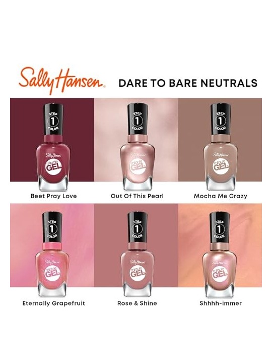 SALLY HANSEN Miracle Smalto gel 252 Rose Shine 147 ml