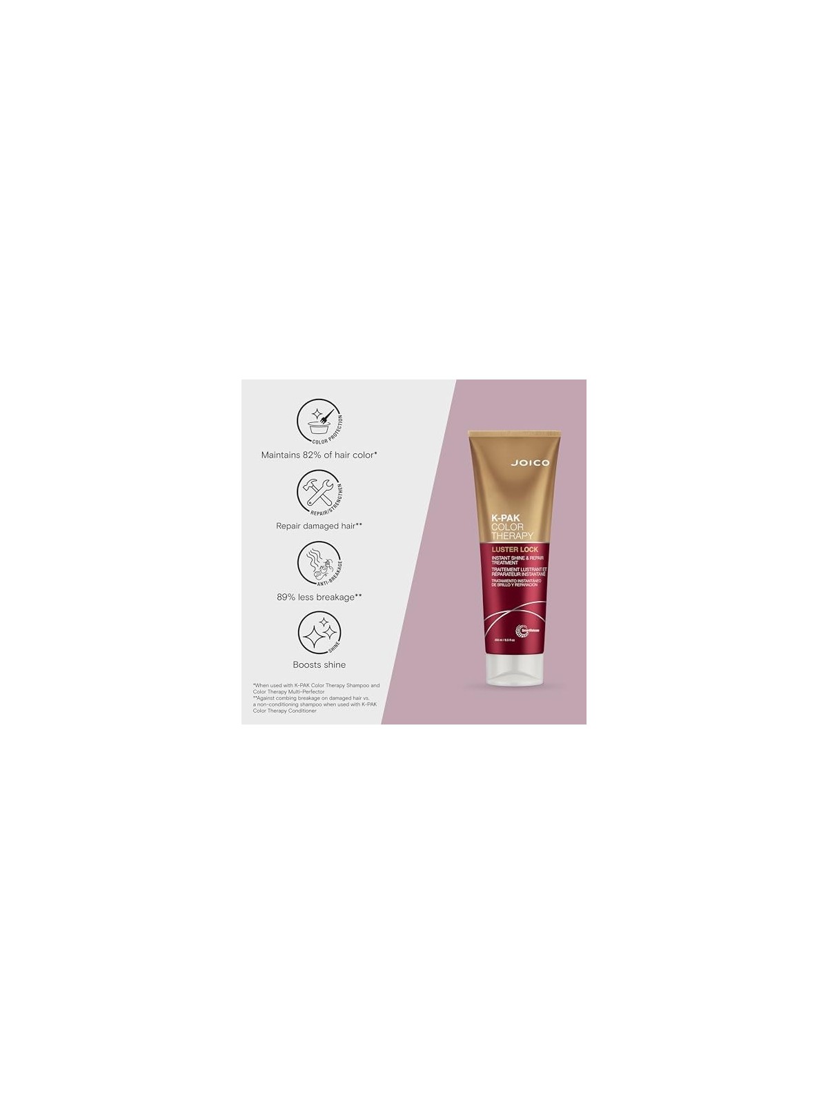 Joico Trattamento Lustre Lock per terapia del colore KPAK 200ml