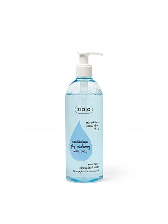 Acqua micellare idratante per viso e occhi 390ml