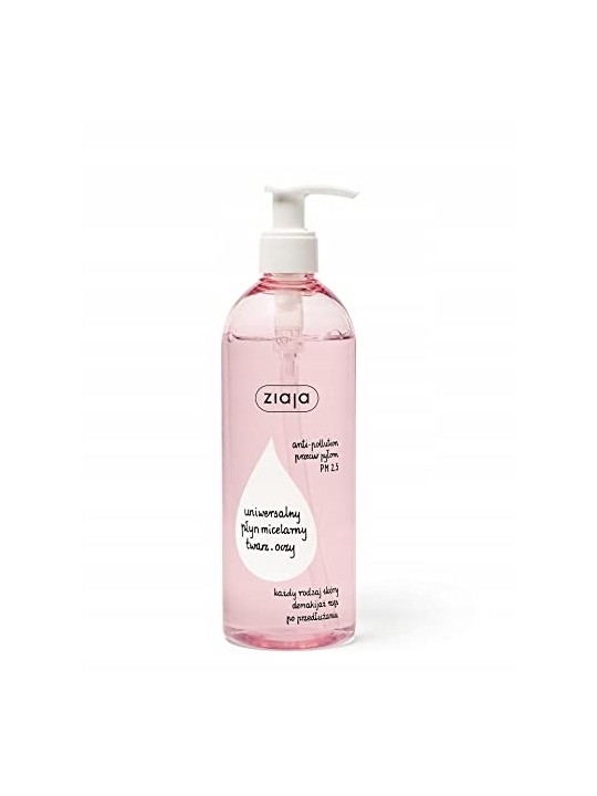 Ziaja Acqua Micellare Universale Acqua micellare universale per viso e occhi donna 390ml