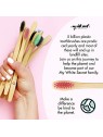My White Secret Bamboo Toothbrush 4 pcs