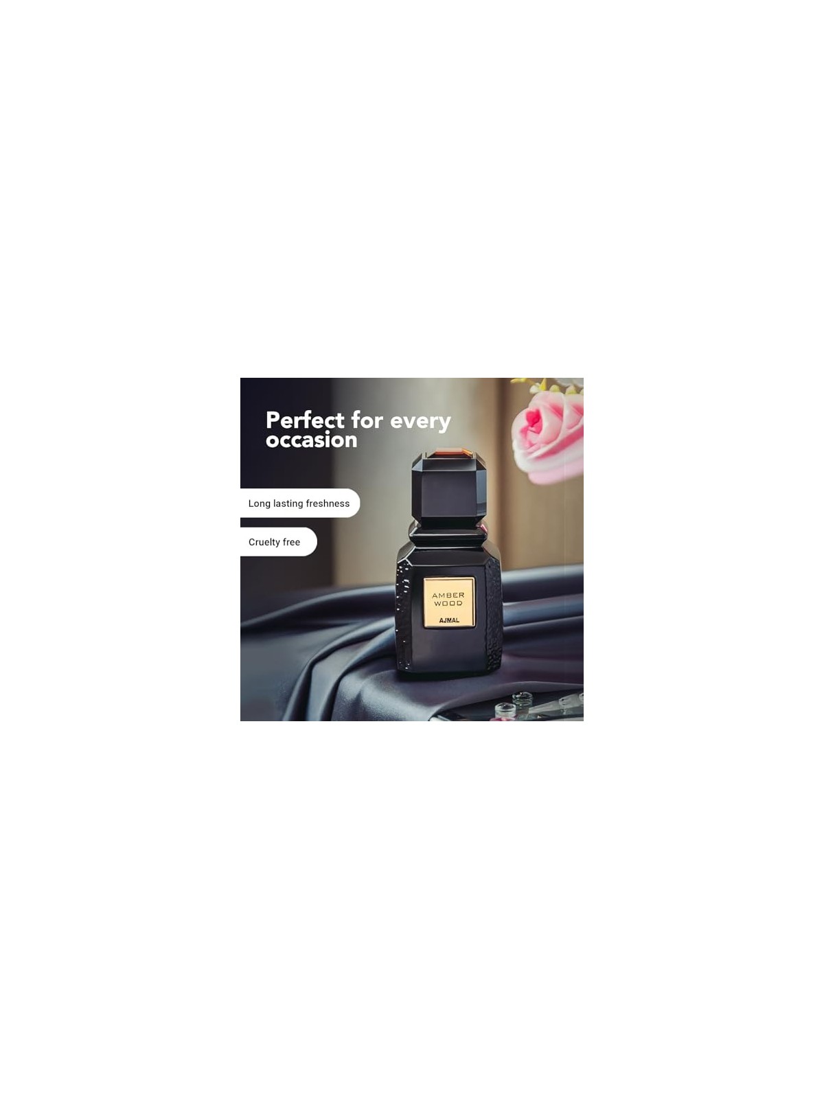 Ajmal Amber Wood Noir Eau de Parfum for Men 100ml