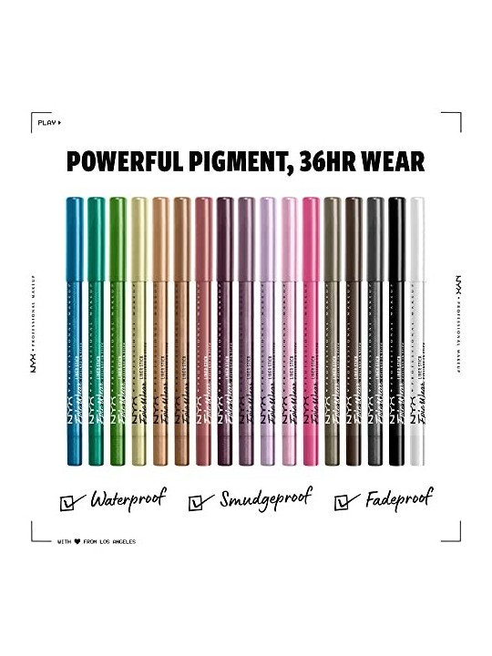 Nyx Professional Make Up EPIC WEAR matite per eyeliner nero
