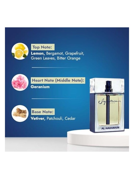 Al Haramain Signature Blue eau de parfum uomo 100ml