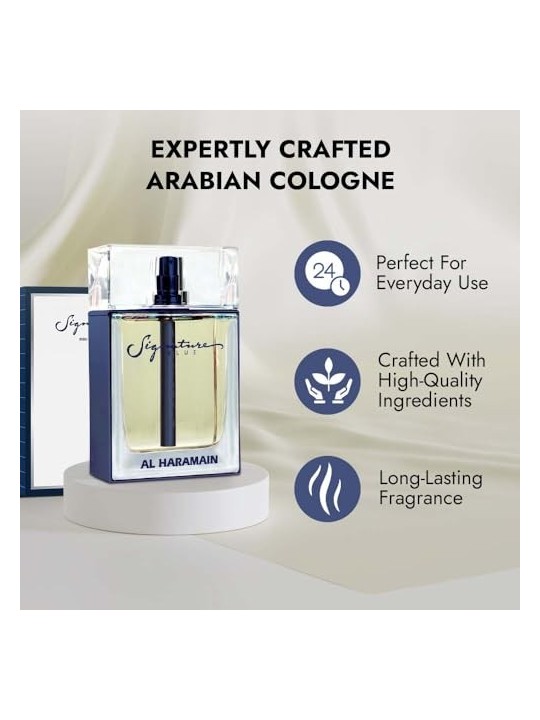Al Haramain Signature Blue eau de parfum uomo 100ml