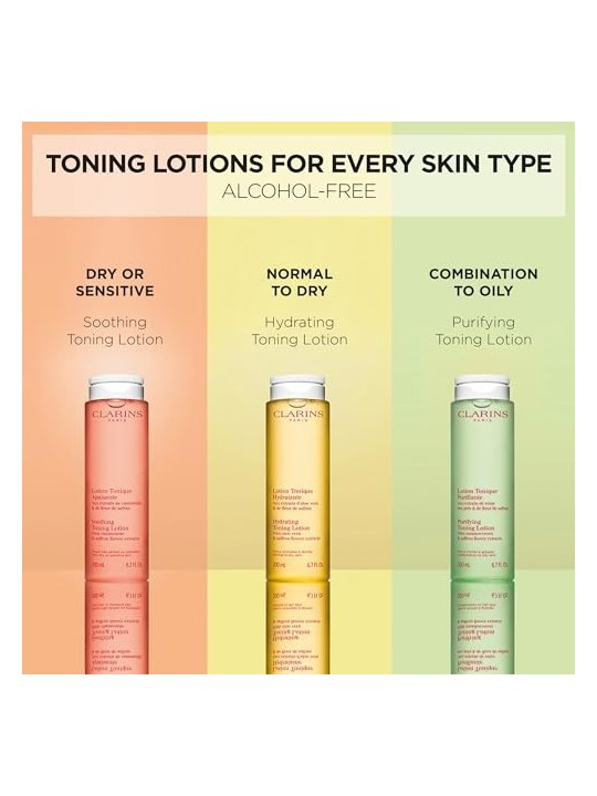 Clarins Hydrating Toning Lotion 200ml Clarins www.essenzetotalstyle.com 