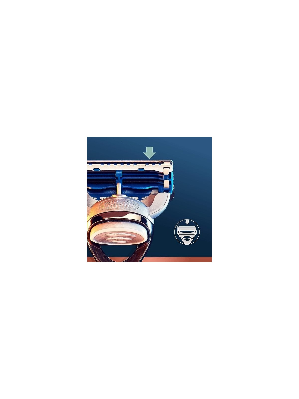 Rasoio collo uomo Gillette GILLETTE KING 1 unitï¿½ï¿½
