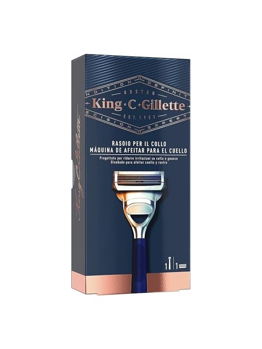 Rasoio collo uomo Gillette GILLETTE KING 1 unitï¿½ï¿½