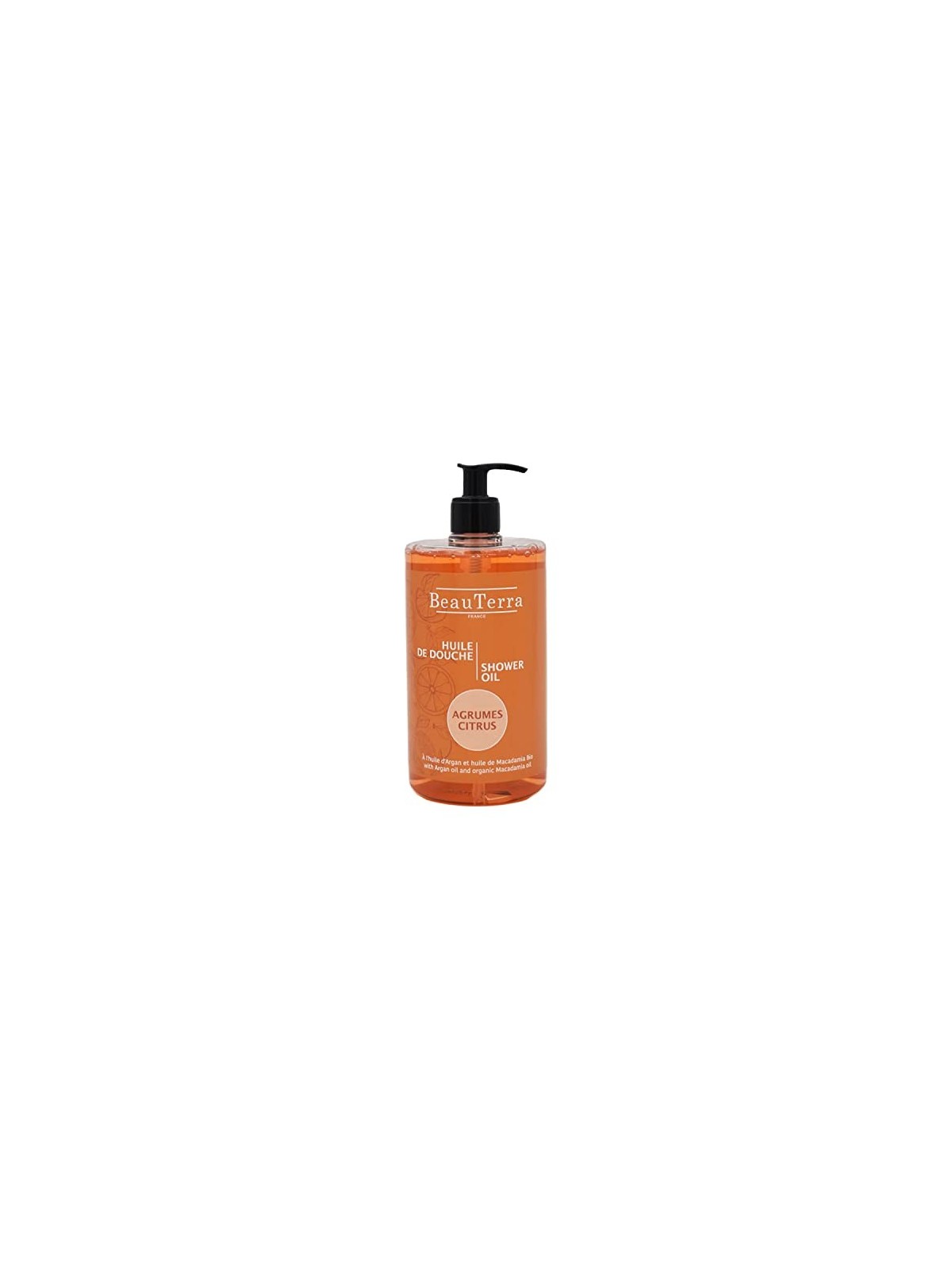Beauterra OLIO DA DOCCIA arancia mandarino 750ml unisex
