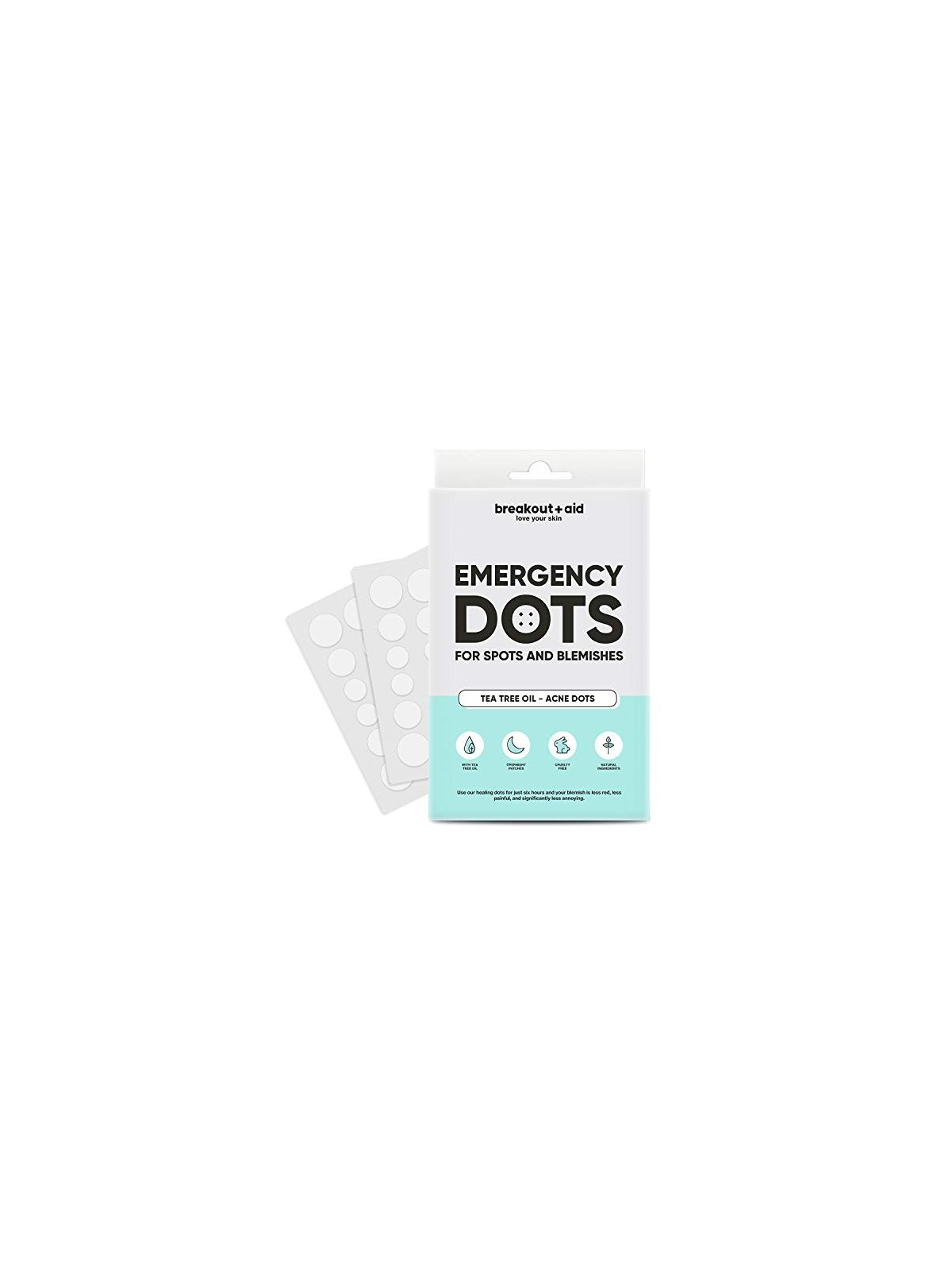 Breakoutaid Emergency Dots Cerotti per pelli sensibili soggette ad acne donna