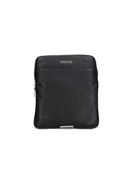Guess Scala Flat Top Zip Leather Shoulder Bag