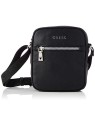 Guess Scala Mini Black Leather Shoulder Bag