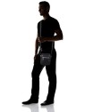 Guess Scala Mini Black Leather Shoulder Bag