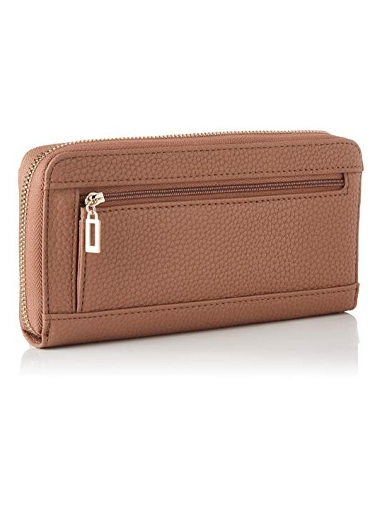 Portafoglio Guess Alby in Pelle SLG Beige Donna