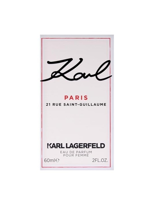 Karl Lagerfeld Karl Paris 21 Rue Saint Guillaume eau de parfum Spray Pour Femme 60ml