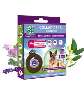 Collare antiparassitario per cani Men For San 60 cm