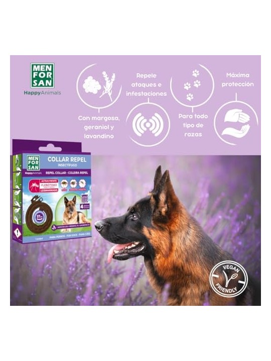 Collare antiparassitario per cani Men For San 60 cm