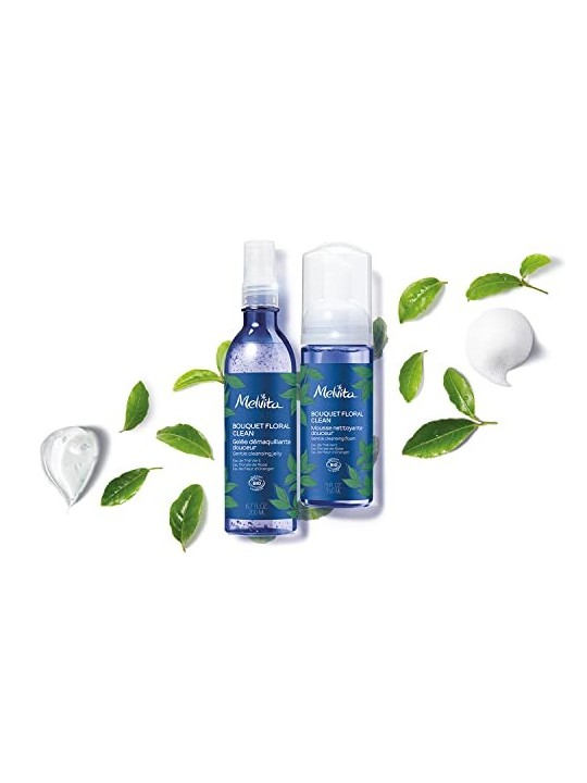 Melvita Bouquet Floral Detergenti Schiuma Detergente Leggera 150ml Donna