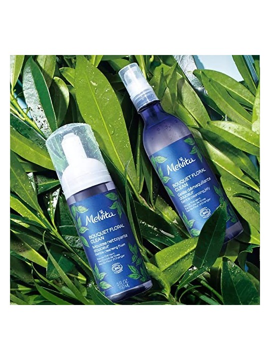 Melvita Bouquet Floral Detergenti Schiuma Detergente Leggera 150ml Donna