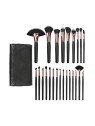 MIMO Professional Black Makeup Brush Set 24 pcs Women's Brushes