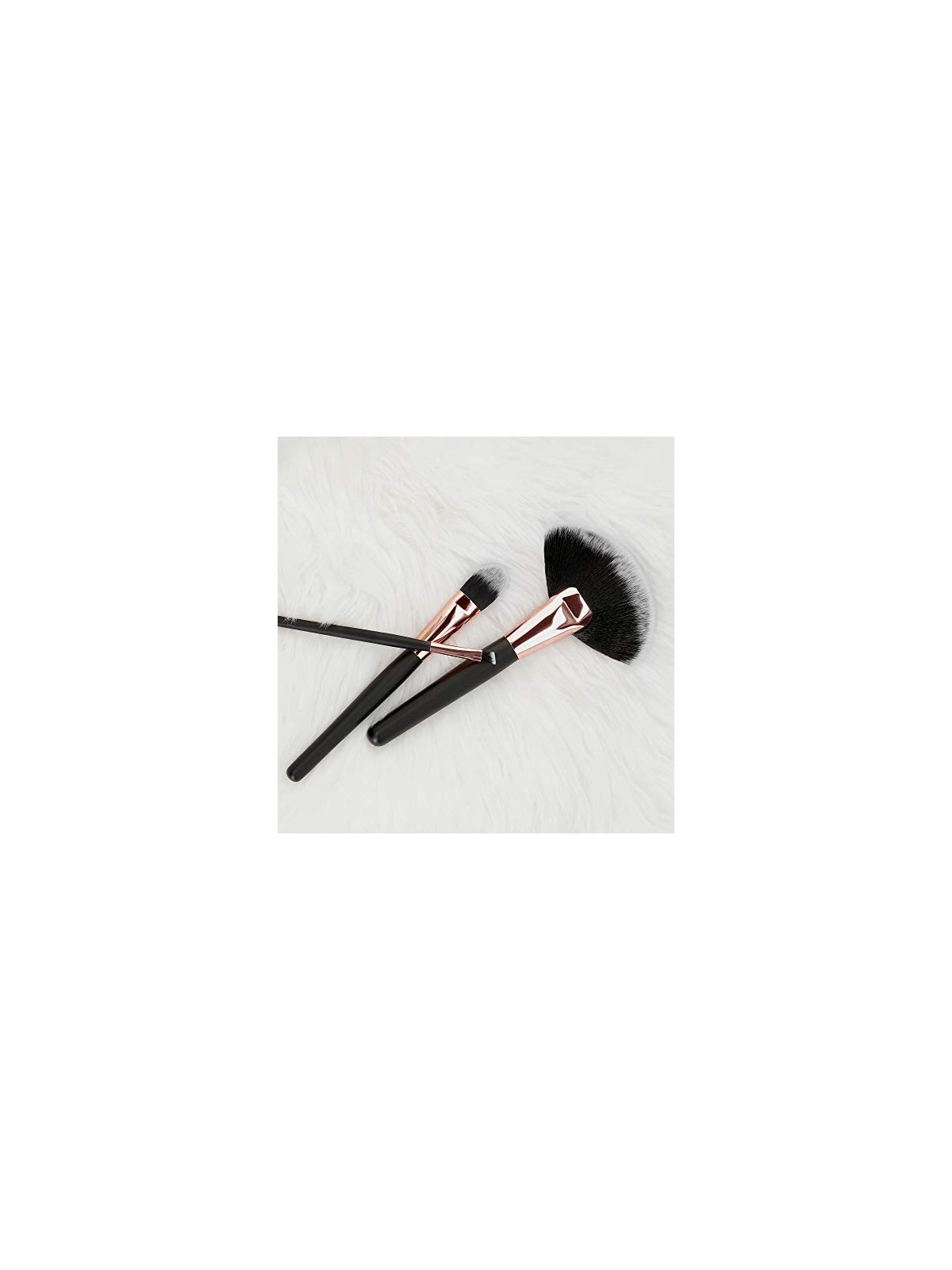 MIMO Professional Black Makeup Brush Set 24 pcs Women's Brushes