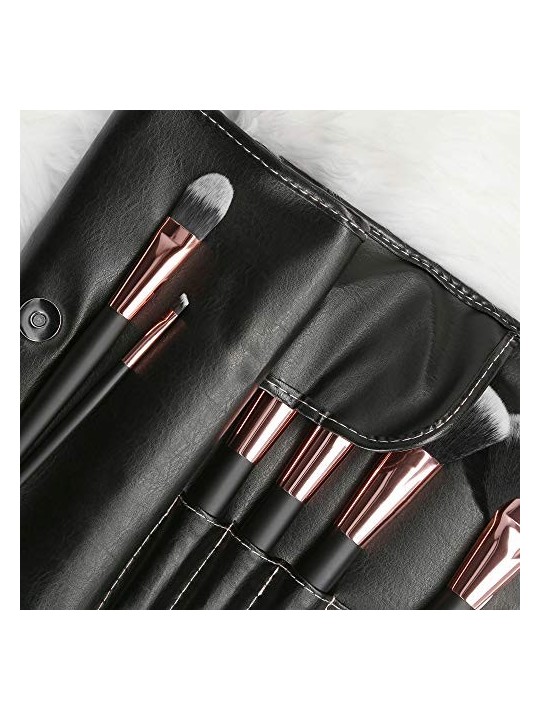 MIMO Professional Black Makeup Brush Set 24 pcs Women's Brushes