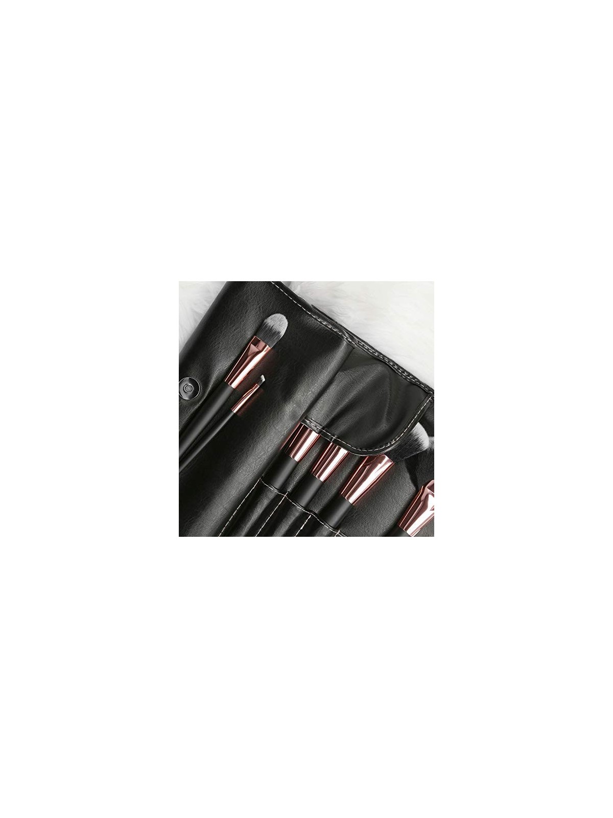 MIMO Professional Black Makeup Brush Set 24 pcs Women's Brushes