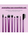 Real Techniques Set di pennelli Everyday Eye Essentials Un set di pennelli cosmetici per il trucco degli occhi donna