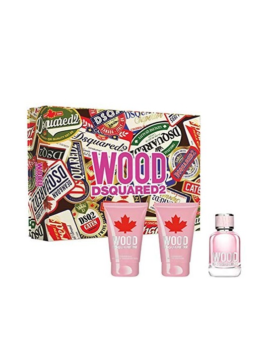 Dsquared2 Wood for Her Gift Set 50ml